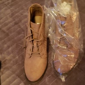 Beautiful pair of short stylish boots